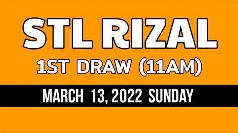 stl rizal result today 11am